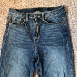 STS Blue high waisted skinny jean with details